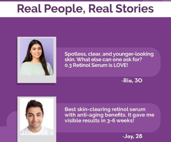 Derma Co 0.3% Retinol Serum - 30ml - Anti-Aging & Skin Renewal - Image 7