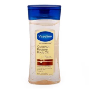 Vaseline Coconut Restore Body Oil 200ml | Deep Hydration & Soft Skin | Singapore