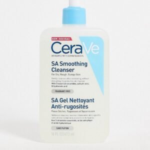CeraVe SA Smoothing Cleanser 473ml | Exfoliating Cleanser for Rough & Bumpy Skin