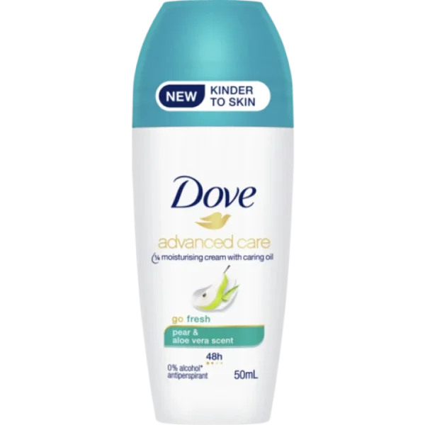 Dove Go Fresh Pear & Aloe Vera Scent 50ml | Refreshing Roll-On Deodorant with 48-Hour Protection | Philippines