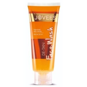 JOVEES De-Tan Face Wash 120ml - Reveal Brighter, Fairer Skin
