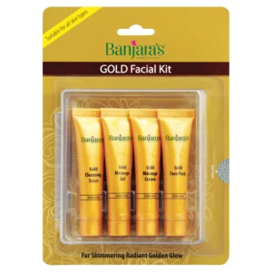 Banjaras Gold Facial Kit - Ultimate Radiance & Rejuvenation