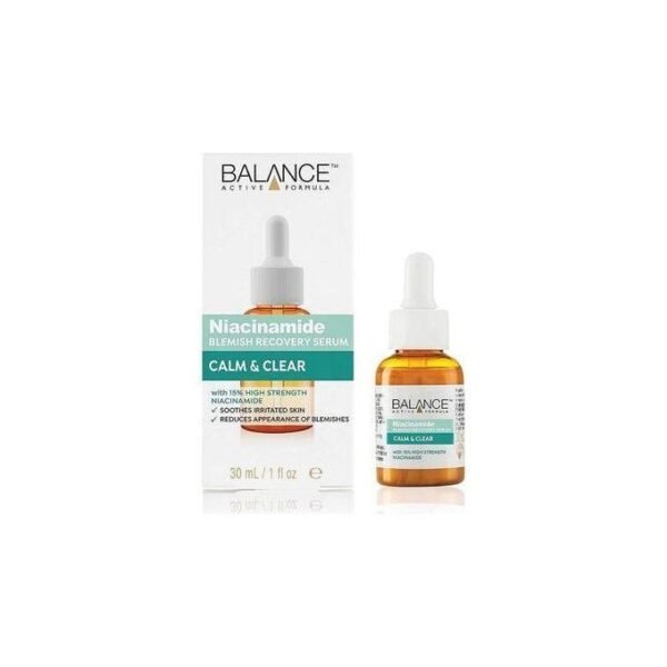 Balance Niacinamide Blemish Recovery Serum 30ml | England | Clear & Even Skin Tone
