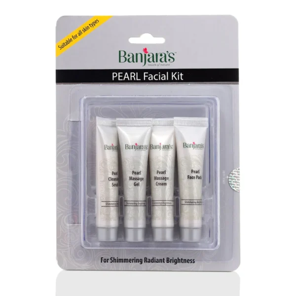 Banjaras Pearl Facial Kit - Natural Radiance & Glow