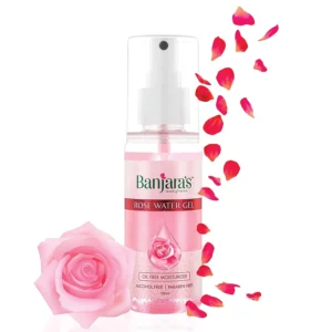 Banjara's Rose Water Gel 100ml - Hydrate & Soothe