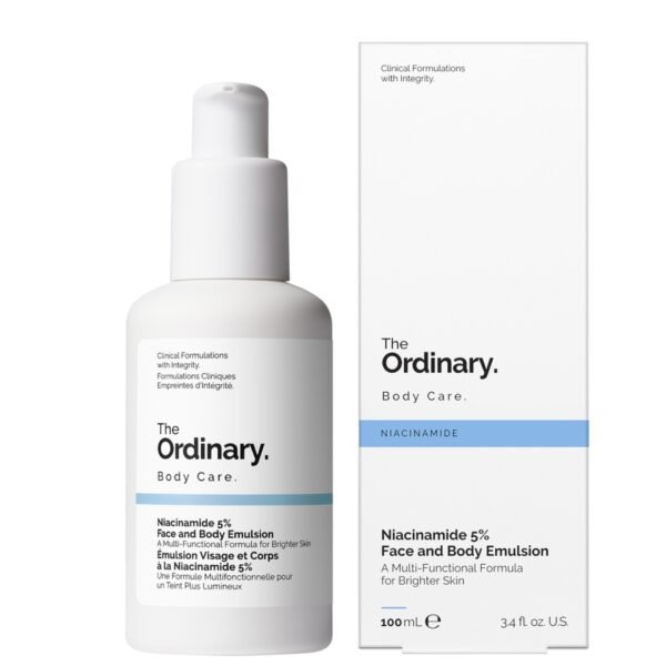 The Ordinary Niacinamide 5% Face & Body Emulsion 100ml | Dark Spot Corrector & Skin Tone Enhancer | Canada