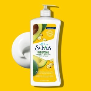 St Ives Hydrating Vitamin E & Avocado Body Lotion | Deep Moisture for Soft Skin