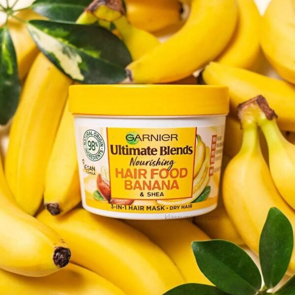 Garnier Ultimate Blends Banana Hair Mask | Multi-Use Formula for Dry Hair - Image 3