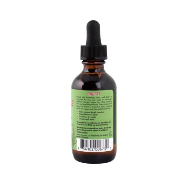 Mielle Rosemary Mint Scalp & Hair Strengthening Oil 59ml | Nourishing Scalp Treatment with Biotin | USA - Image 2