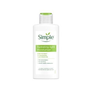 Simple Hydrating Light Moisturiser 125ml | Lightweight Hydration for Sensitive Skin | Hungary