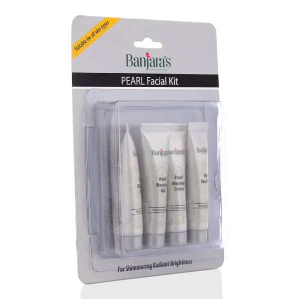 Banjaras Pearl Facial Kit - Natural Radiance & Glow - Image 3