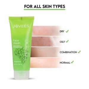 Jovees Grape Face Wash 120ml - Unlock Brighter, Glowing Skin