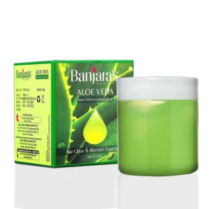 Banjara's Aloe Vera Moisturizing Gel 100g - Natural Skin Hydration