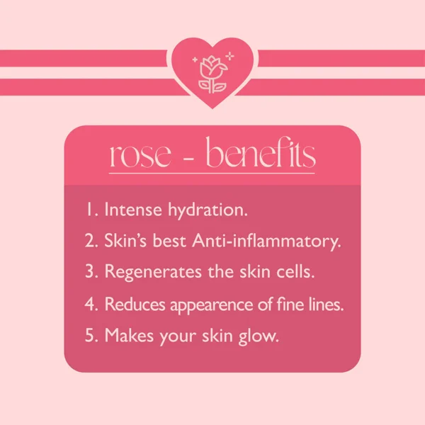 Banjara's Rose Moisturizing Cream 50g - Hydrate with Elegance - Image 3