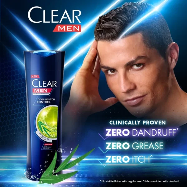Clear Men Anti-Dandruff Shampoo 315ml - Effective Dandruff Control and Scalp Care - Image 4