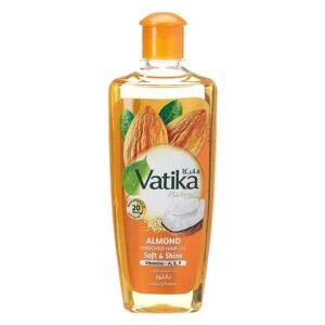 Vatika Almond Naturals Enriched Hair Oil | Nourish & Strengthen