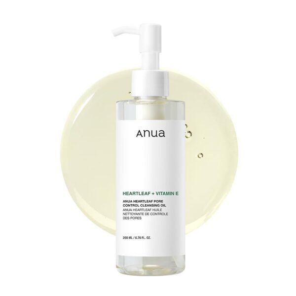 Anua Heartleaf Pore Control Cleansing Oil 200ml | Korea | Deep Cleanse & Minimize Pores - Image 2