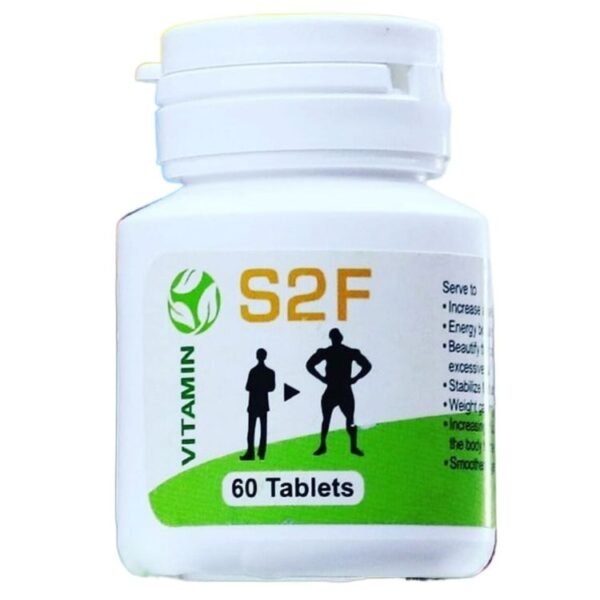 S2F Vitamin 60 Tablets | Daily Health and Energy Support | Malaysia
