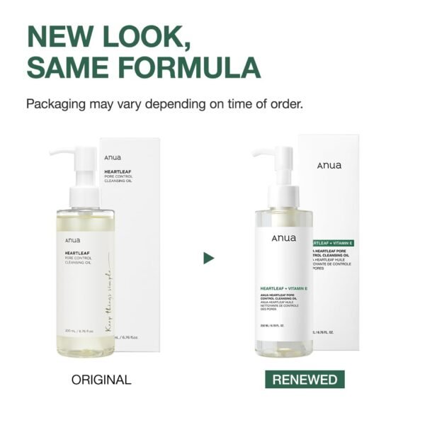 Anua Heartleaf Pore Control Cleansing Oil 200ml | Korea | Deep Cleanse & Minimize Pores - Image 3