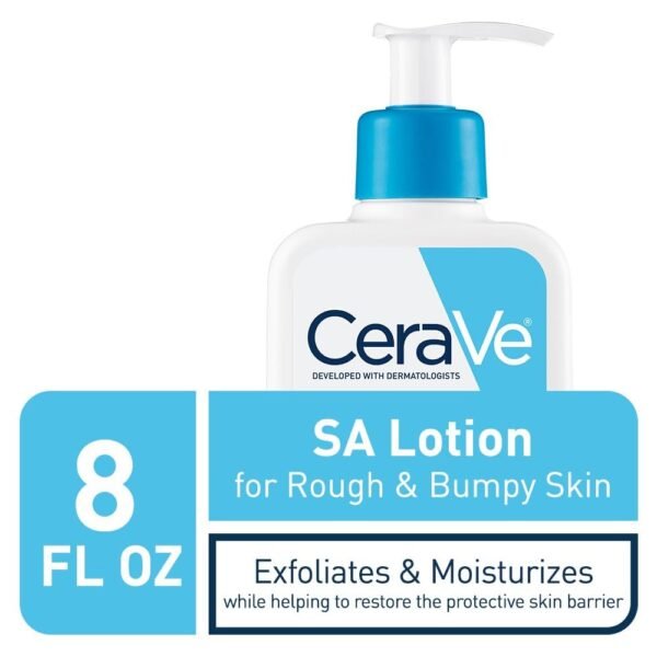 CeraVe SA Lotion for Rough & Bumpy Skin 237ml | USA | Smooth & Exfoliate - Image 2