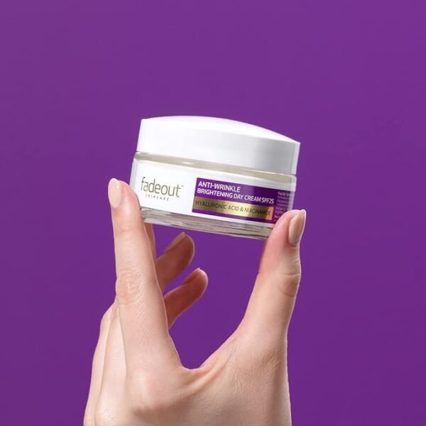 FADE OUT Anti-Wrinkle Brightening Day Cream SPF25 50ml - Ultimate Skin Protection & Radiance - Image 5