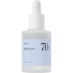 Anua Birch 70% Moisture Boosting Serum 30ml | Hydrating & Nourishing Serum for Glowing Skin | Korea