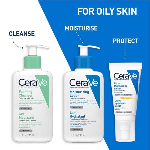 CeraVe Foaming Cleanser 236ml – Refresh & Hydrate for Normal to Oily Skin - Image 9
