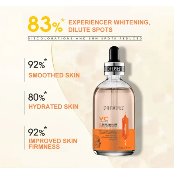 Dr. Rashel Vitamin C & Niacinamide Brightening Primer Serum 100ml | P. R. C. |Glow & Prep Skin - Image 2