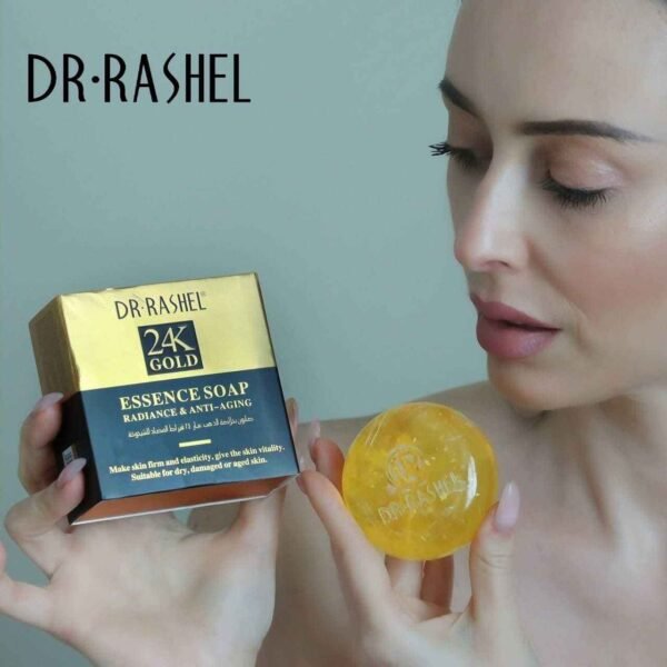 Dr Rashel 24K Gold Essence Soap | P.R.C. | Radiance & Anti-Aging, Luxurious Skincare - Image 3