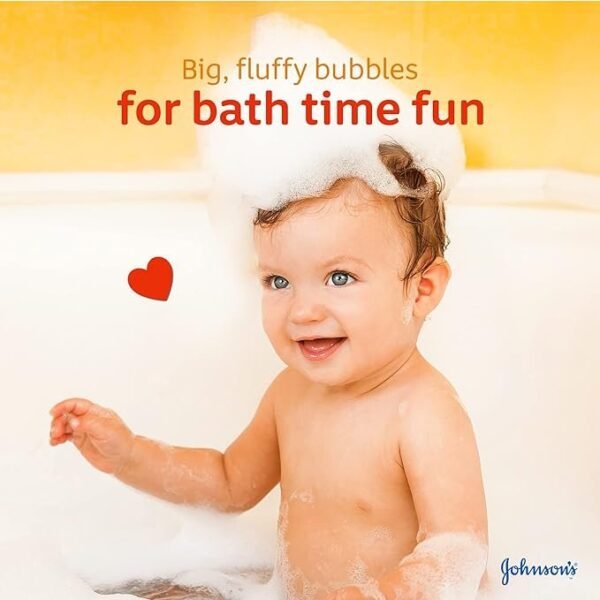 Johnson's Kids Bubble Bath & Wash 750ml (Italy) - Tear-Free & Gentle Bubble Fun - Image 3