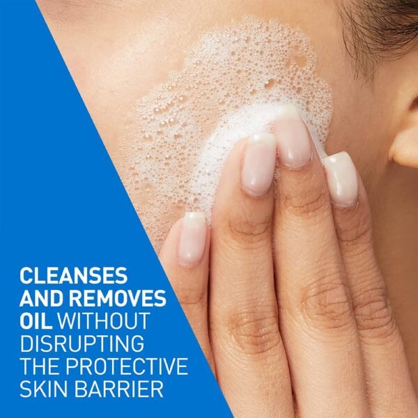 CeraVe Foaming Cleanser 473ml | Deep Cleanse for Oily Skin - Image 6
