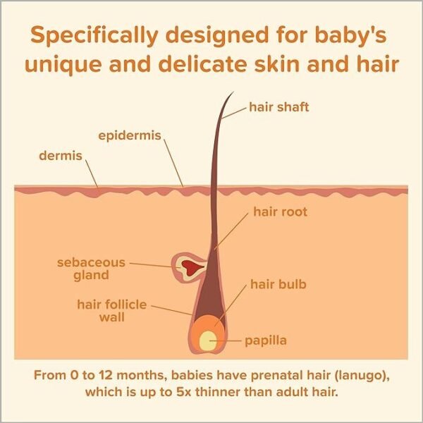Johnson's Baby Shampoo 750ml (Italy) - Tear-Free & Gentle Baby Hair Care - Image 6