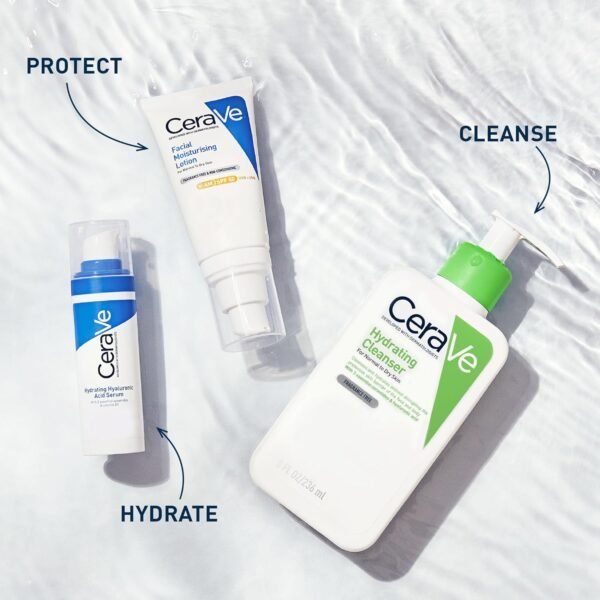 CeraVe Hydrating Cleanser 236ml – Gentle Cleanse for Dry Skin - Image 6
