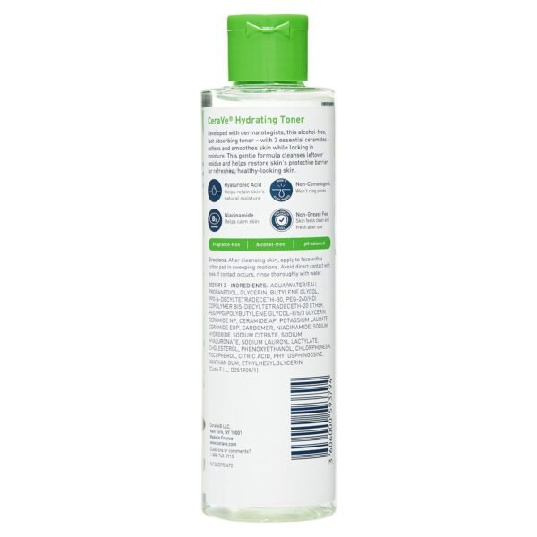 CeraVe Hydrating Toner 200ml - Nourish & Restore Skin Balance - Image 4
