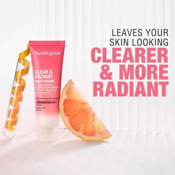 Neutrogena Refreshingly Clear Moisturizer 50ml - Hydrate & Brighten Skin - Image 4