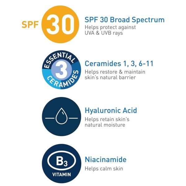 CeraVe AM Facial Moisturizing Lotion | Hydration & Sun Protection - Image 4