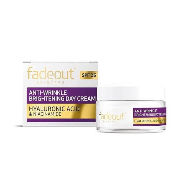 FADE OUT Anti-Wrinkle Brightening Day Cream SPF25 50ml - Ultimate Skin Protection & Radiance - Image 2