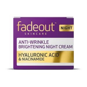 FADE OUT Anti-Wrinkle Brightening Night Cream 50ml - Revive Your Skin Overnight