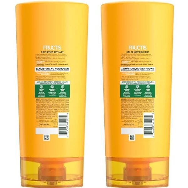 Garnier Fructis Triple Nutrition Nourishing Shampoo 370ml | Revitalize Your Hair - Image 2