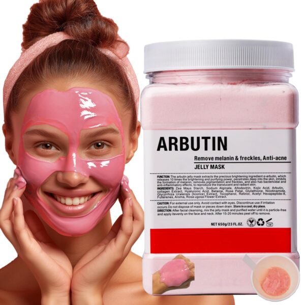 Dr Meinaier Arbutin Jelly Mask 650g | Brightening and Hydrating Skin | China - Image 2