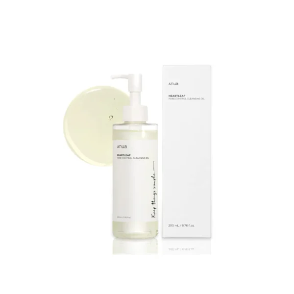 Anua Heartleaf Pore Control Cleansing Oil 200ml | Korea | Deep Cleanse & Minimize Pores