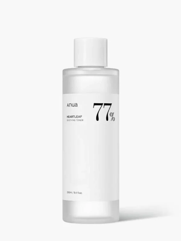 Anua Heartleaf 77% Soothing Toner 250ml | Calm & Hydrate Sensitive Skin | Korea