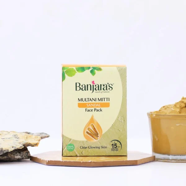Banjaras Multani Mitti Face Pack Powder 100g - Image 4