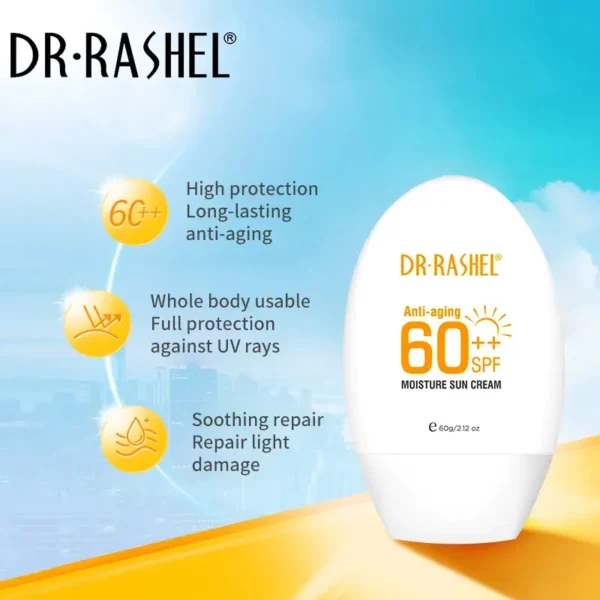 Dr Rashel Sun Cream Anti-Aging | Dual Protection for Youthful Skin - Image 3