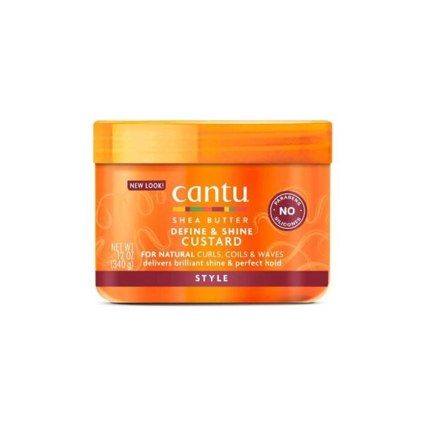 Cantu Define and Shine Custard 340g | USA | Perfect Curls and Shine - Image 3