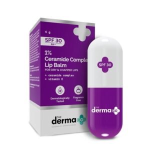 Derma Co 1% Ceramide Complex Lip Balm - Ultimate Lip Hydration and Repair