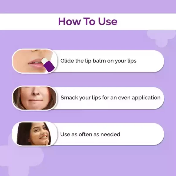 Derma Co 1% Ceramide Complex Lip Balm - Ultimate Lip Hydration and Repair - Image 5