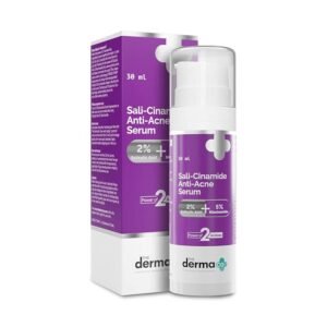 Derma Co Sali-Cinamide Anti-Acne Serum 30ml | Acne Treatment and Skin Clarity | India