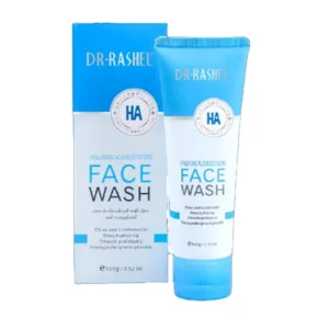 Dr Rashel Hyaluronic Acid Moisturizing Face Wash 100g | Hydrating & Gentle Cleanser for Smooth Skin | P.R.C