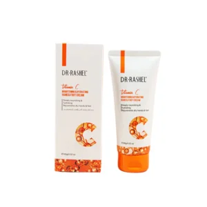 Dr Rashel Vitamin C Brightening & Hydrating Hand & Foot Cream 100g | Deep Nourishment & Skin Radiance | P.R.C